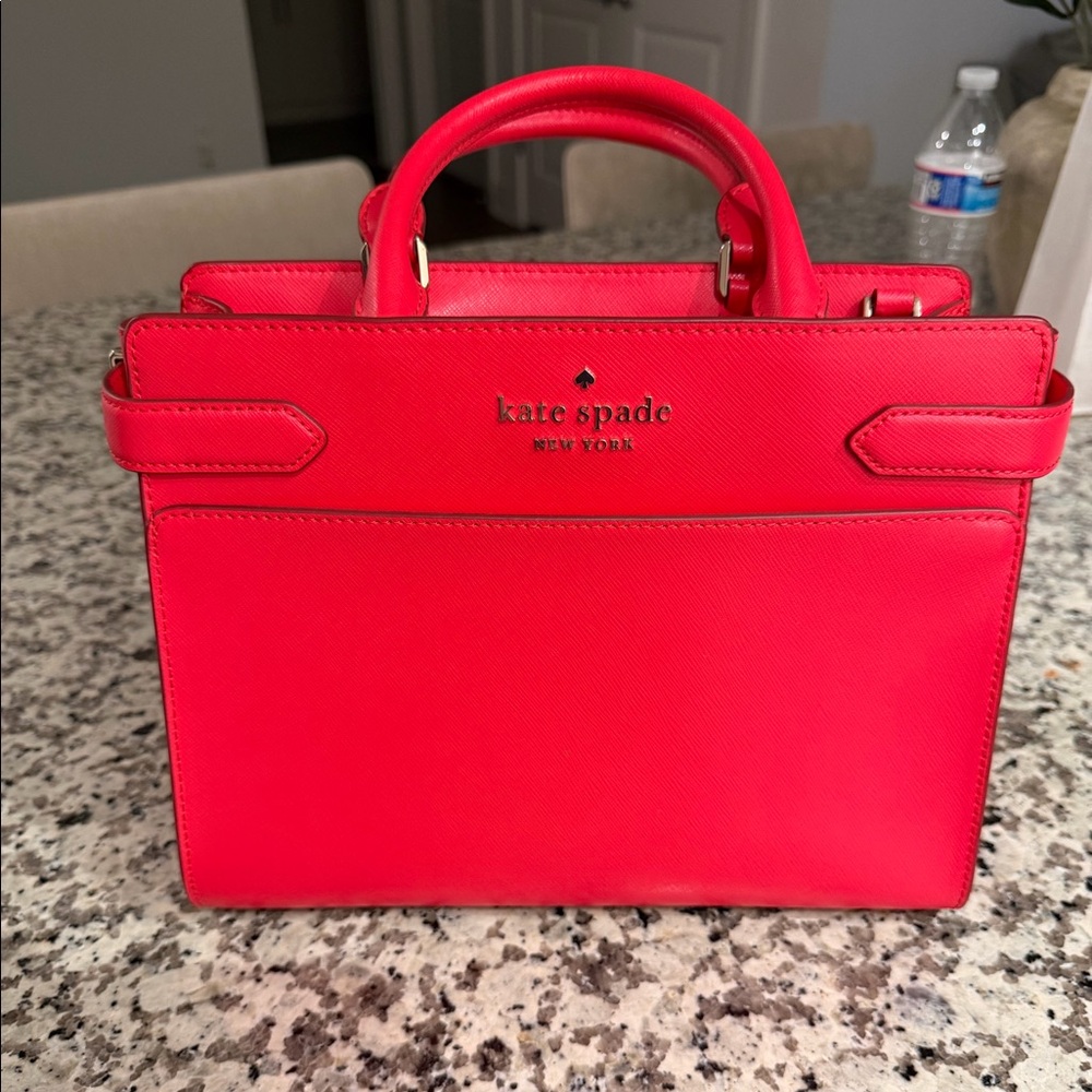kate spade orange/red color bag
